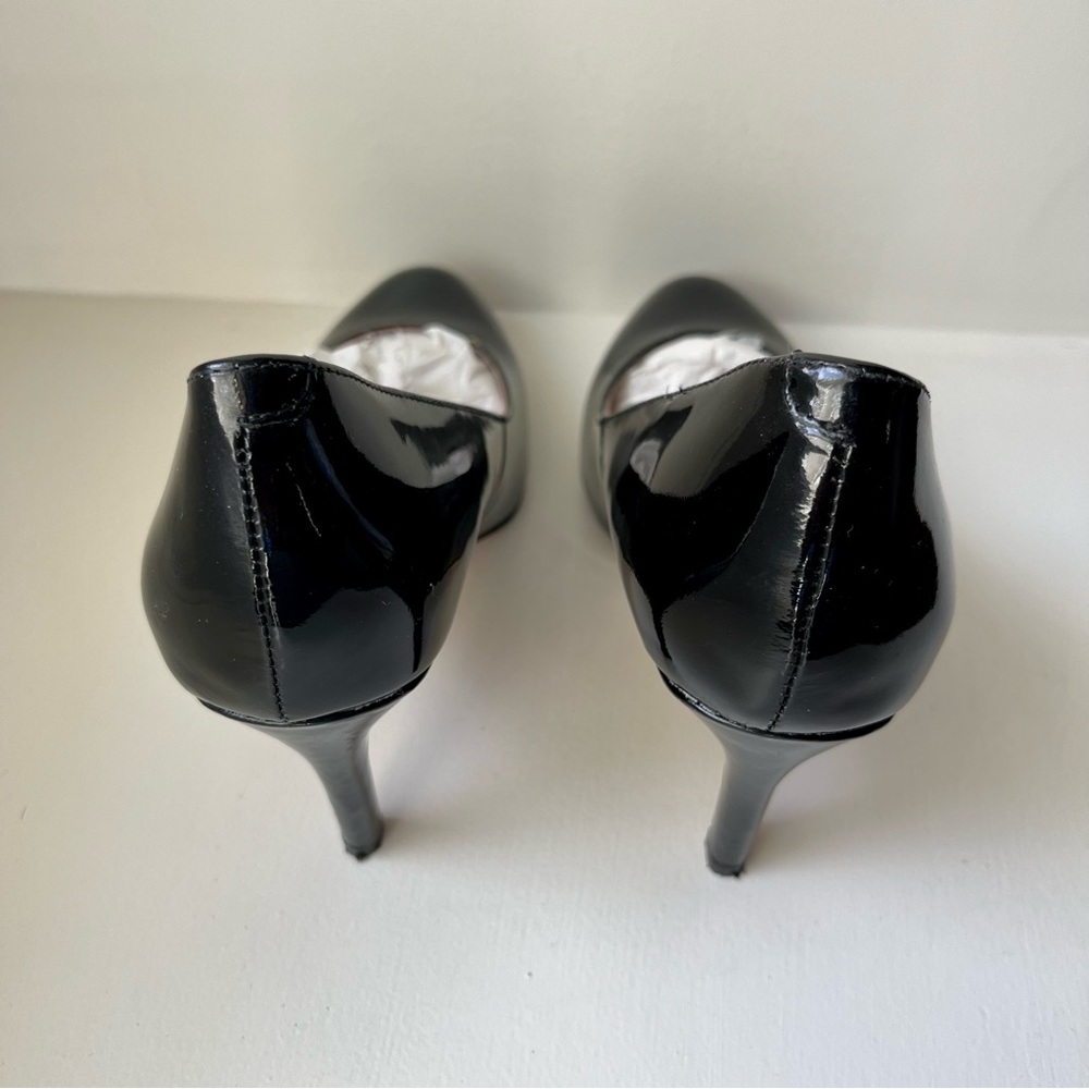 Corso Como Black Patent Leather Pump Heels - Picture 4 of 6